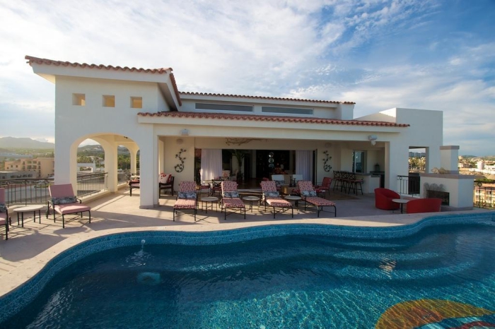 Rooftop with swimming pool